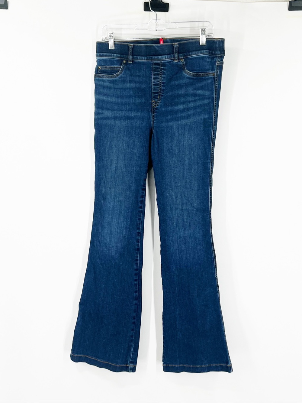 Spanx High Rise Flare Pull On Jeans
